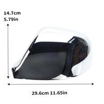 Side Rearview Mirror Cover Caps For VW T5 T6 TRANSPORTER For VW Amarok 2010- With Buckle Door Mirror Cover Cap Accessories 1pc left