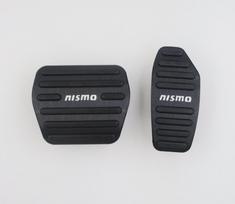 Compatible with New Teana, New Qashqai, Kicks, New X-Trail: NISMO Aluminum Alloy Accelerator and Brake Pedals juoda