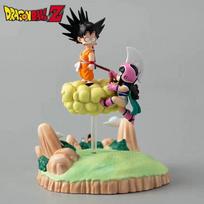 Dragon Ball Son Goku Chichi Anime figūrėlė Salto Debesies modelio lėlės Figūrėlė Dekoras Veiksmo figūrėlės Kolekcijos Žaislai Vaikų dovanos