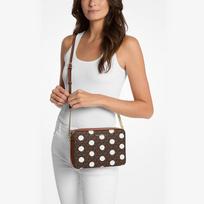 Michael Kors JET SET ITEM Didelė monogramos rankinė per petį Large