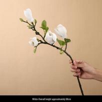 Aukštos kokybės kinų stiliaus dirbtinės magnolijų gėlės namų dekoravimui