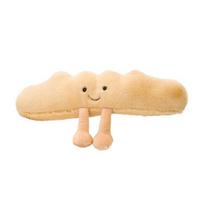 Simulation Bread Plush Pillow Soft Toast Bread Croissant Baguette Stuffed Toy C
