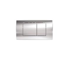 Geberit 115.899.KH.1 - Nuleidimo mygtukas Twinline30, 34 x 18,5 cm, poliruotas chromas / matinis chromas