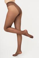 Pėdkelnės su dekoratyvine siūle CHIC BIKINI 20 den Giulia, spalva cappuccino