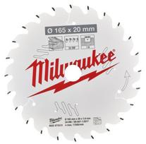 Pjovimo diskas medienai Milwaukee 4932471931; 165x20 mm; Z24