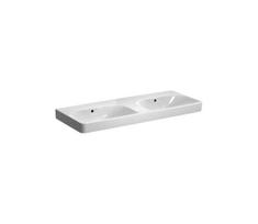 Geberit 500.224.01.1 - Pakabinamas dvigubas praustuvas Smyle Square 120x48 cm keramika/balta