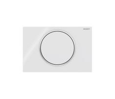 Geberit 115.758.KJ.5 - Sigma10 nuleidimo mygtukas 24,6x16,4 cm balta/blizgus chromas