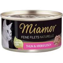 Miamor Fillet Naturelle konservai katėms su tunu ir krabais, 80 g