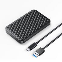2520c3-v1 2,5'' Hdd / Ssd Korpusas Usb-c 5gb/s - Juodas