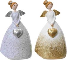 Dekoracija KM ANGEL, įv. rūšys, 7,2x5,3x13,2 cm
