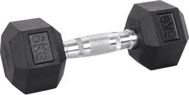 Šešiakampiai hanteliai inSPORTline Hexsteel 6 kg