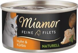 Miamor Feine Filets Naturell Chicken with pumpkin - wet cat food - 80g