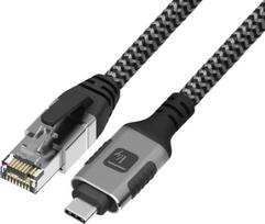 Techly USB-C to Gigabit Ethernet RJ45 Network Cable 3m