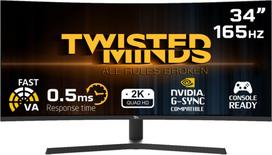 Twisted Minds - Eclipse Pro Series CURVE 34 WQHD - 165HZ 0.5ms VA Gaming Monitor