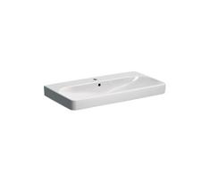 Geberit 500.251.01.1 - Pakabinamas praustuvas Smyle Square 90x48 cm keramika/balta