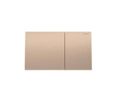 Geberit 115.622.QB.1 - Sigma70 nuleidimo mygtukas, 25x14,6 cm, šlifuotas, raudono aukso atspalvio