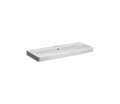 Geberit 500.225.01.1 - Pakabinamas dvigubas praustuvas Smyle Square 120x48 cm keramika/balta
