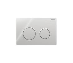 Geberit 115.085.KH.1-nuleidimo mygtukas Omega20 21,2x14,2 cm blizgus/matinis chromas