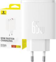 Loader Baseus Network Charger Baseus OS-Cube Pro 2xUSB-C + USB, 65W (white)
