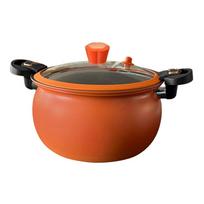 Esminis nepridegantis slėginis puodas greitam ir saugiam maisto gaminimui namuose Orange 8L