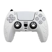 Mielas valdiklio odos dėklas PS5 valdikliui Apsauginis dėklas Nykščio rankenėlių dangteliai Playstation 5 priedams