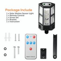 10000LM Solar LED Lamp Outdoor Solar Light PIR Motion Sensor Powerful Solar Garden Light Waterproof Sunlight Street Yard Lantern 43 LED