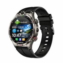 Android išmanusis laikrodis su SIM kortele, skambinimo, „Wi-Fi“, GPS ir kamera vyrams.