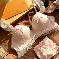 Girls Sweat Bras Tie Push Up Underwear Sexy Lingerie Fashion Sexy Bras 32/70AB