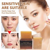 Kojic Muilas nuo dėmių su C retinoliu ir kolagenu, praturtintas hialuronu, vitaminu E, taukmedžio sviestu, kastilijos alyvuogių aliejumi balta