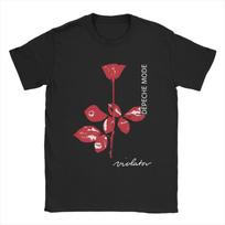 Depeche Modes Men T Shirts Live Tour Casual Tees Short Sleeve Crew Neck T-Shirt Pure Cotton 6XL Tops S