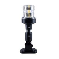 LED Žvaigždės Šviesa Vandeniui atspari IP67 Balta Sulankstoma Galinė Laivo Navigacinė Šviesa Laivo Bėgimo Šviesa Pontonams, Žvejybai, Bosų Laivams 6inch