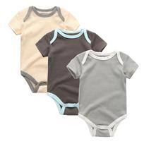 Kūdikių kombinezonai naujagimiui Bodysuits Medvilniniai kūno drabužiai Unisex 3M