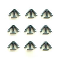 20 vnt. Automobilio klipai Stogo apmušalo plastikiniai apdailos klipai VW Transporter Sharan Volkswagen 7M0868563 Klipai tvirtinimo detalės gray
