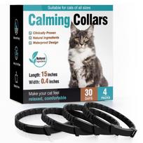 Kitten Cats Relax Collar Pheromones Calming Collar Kitten Suit Collar Necklaces Collar Girl Kitten Collar for Anxiety 1 juoda