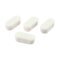 5x1,7cm Tualeto sėdynių amortizatorius Tualeto sėdynių amortizatorius Baltas