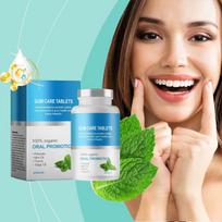 Mouthwash Tablets Clean Teeth Remove Stains Remove Odors Fresh Smell Portable Cleaning Solid Toothpaste Tablets One Size blue