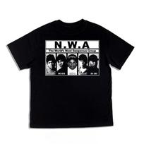 2025 naujas modelis Gang Rap Hip Hop N.W.A Grupės Albumo Spausdininiai Marškinėliai Apvaliu Kaklu Laisvo Punk Stiliaus Vyriški ir Moteriški Vasariniai Medvilniniai Spor S