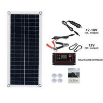 Saulės panelės rinkinys 300W 12V su valdikliu, 1 rinkinys