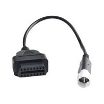 Yamaha/Honda motociklo adapteris: 3, 4, 6 kontaktų į OBD 16 kontaktų kabelis