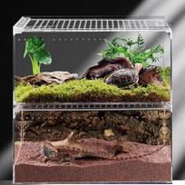 Akrilinis terariumas veisimo dėžė Vėžlių narvas Medžiuose gyvenanti tarantula, Roplių maitinimo dėžė Veisimo dėklas Skaidrus China Mainland