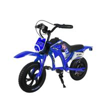 JKING C6 Vaikų elektrinis dviratis 200W 25.2V2600MAh Miesto kelionėms E-dviratis 12 colių ratai Lauko žaidimams E-dviratis mėlyna