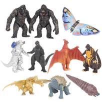 10Pcs/ Set Mechagodzilla Gigan Anguirus Action Figure PVC Gift Toys Dinosaur Toy