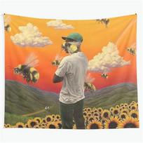 Tyler The Creator Flower Boy Gobelenas Sienos Kabinamas Menas Miegamojo Svetainės Dekoras Kolegijos Bendrabučio vakarėlio Fonas 90x70cm