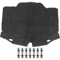 Automobilio variklio gaubto izoliacinė pagalvėlė R129 SL320 SL500 SL600 300SL 500SL 600SL 1296802025 92833022628 0140680012 Šilumos izoliacinis kilimėlis 1