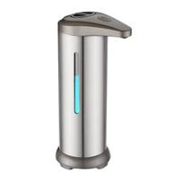 Automatinis muilo dozatorius 285 ml Bekontaktis jutiklis Indų muilo talpa Vandeniui atsparus Reguliuojamas tūris Virtuvė Vonios kambarys Rankų muilas Skystas siurblys auksinė