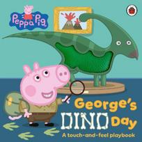 Peppa Pig: George's Dino Day: A touch-and-feel playbook