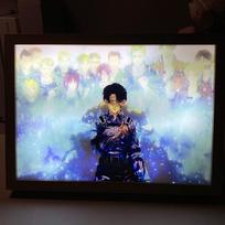 Attack On Titan LED Naktinė Lempa Levi Mikasa EREN Šviesos Tapyba