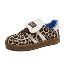 Original Leopard Sneakers Woman Comfort Flat Skateboard Shoes For Women Low Cut Trend Woman's Designer Sneakers Chaussures Femme 36