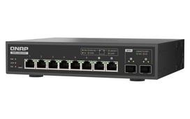 QNAP QSW-L3208-2C6T Switch – Managed – 2× 10GbE SFP+ – 6× 10GbE RJ45 – 2× Combo-Ports – Multi-Gig 100M/1G/2.5G/5G/10G – Lite-Managed – Schwarz (QSW-L3208-2C6T)