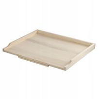 Padėklas, 63x50 cm, Didelis medinis stalas 63x50cm Vienpusis